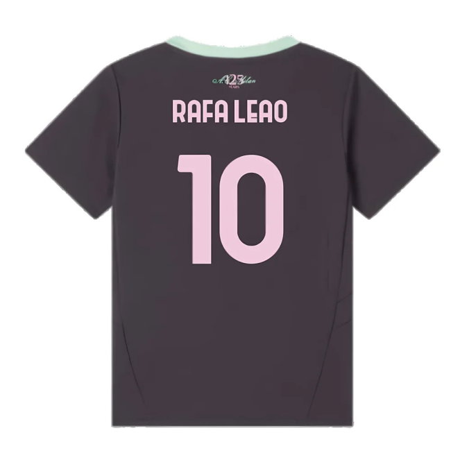 2024-2025 AC Milan Third Mini Kit (Rafa Leao 10)