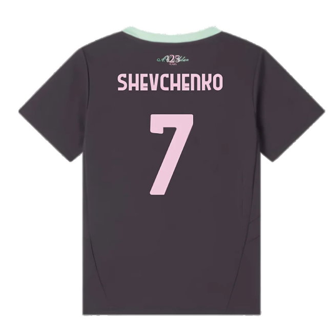 2024-2025 AC Milan Third Mini Kit (Shevchenko 7)