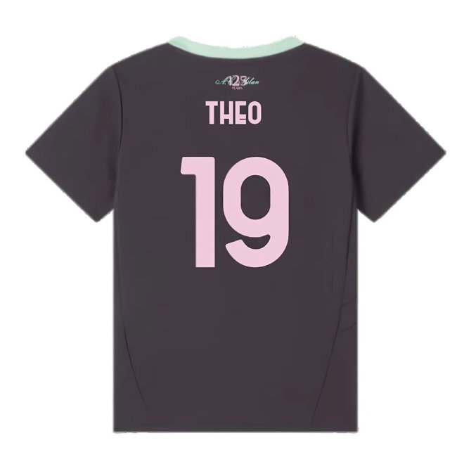 2024-2025 AC Milan Third Mini Kit (Theo 19)