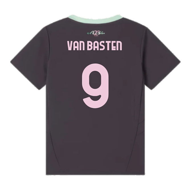 2024-2025 AC Milan Third Mini Kit (Van Basten 9)