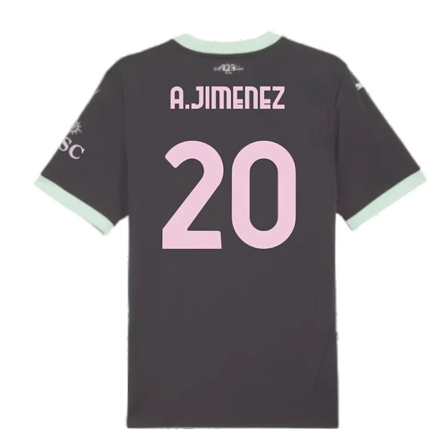 2024-2025 AC Milan Third Shirt (A.Jimenez 20)