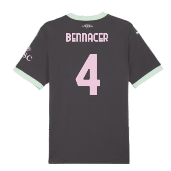 2024-2025 AC Milan Third Shirt (Bennacer 4)