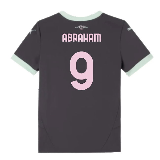 2024-2025 AC Milan Third Shirt (Kids) (Abraham 9)