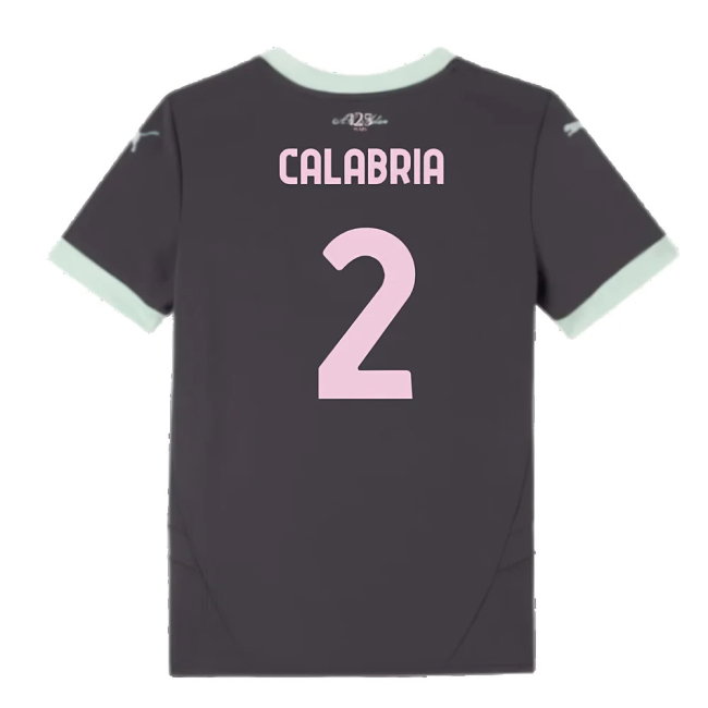 2024-2025 AC Milan Third Shirt (Kids) (Calabria 2)