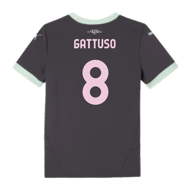 2024-2025 AC Milan Third Shirt (Kids) (Gattuso 8)