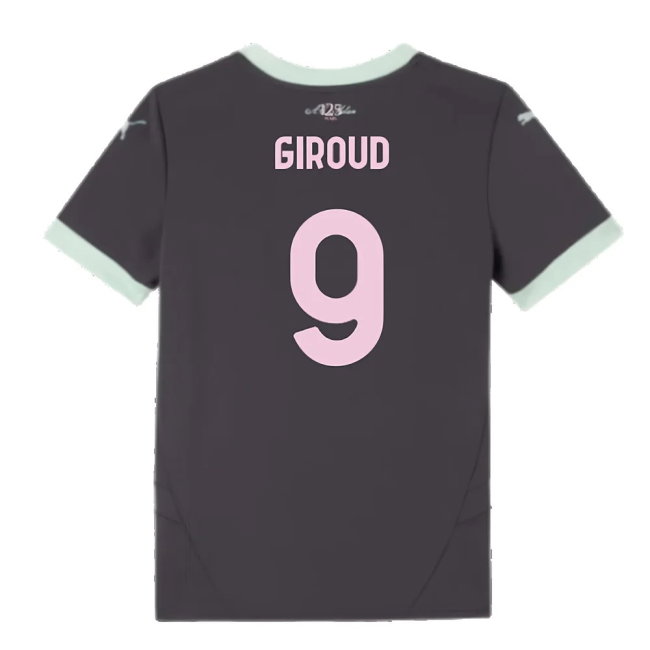2024-2025 AC Milan Third Shirt (Kids) (Giroud 9)