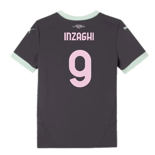 2024-2025 AC Milan Third Shirt (Kids) (Inzaghi 9)