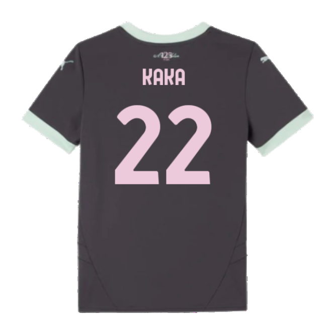 2024-2025 AC Milan Third Shirt (Kids) (Kaka 22)
