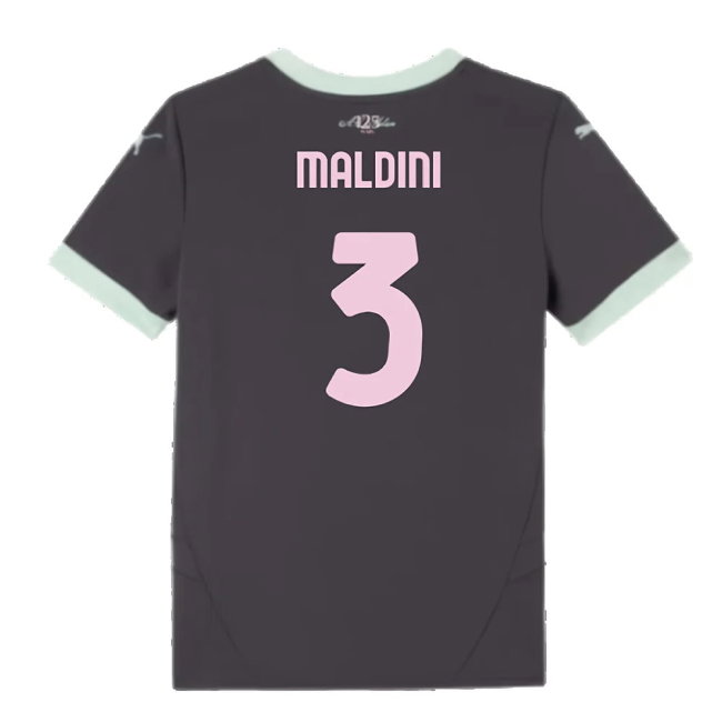 2024-2025 AC Milan Third Shirt (Kids) (Maldini 3)