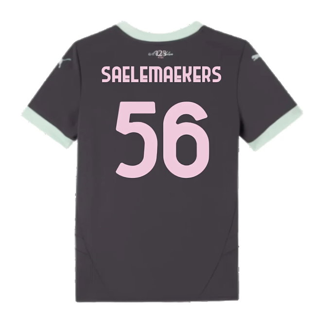 2024-2025 AC Milan Third Shirt (Kids) (Saelemaekers 56)