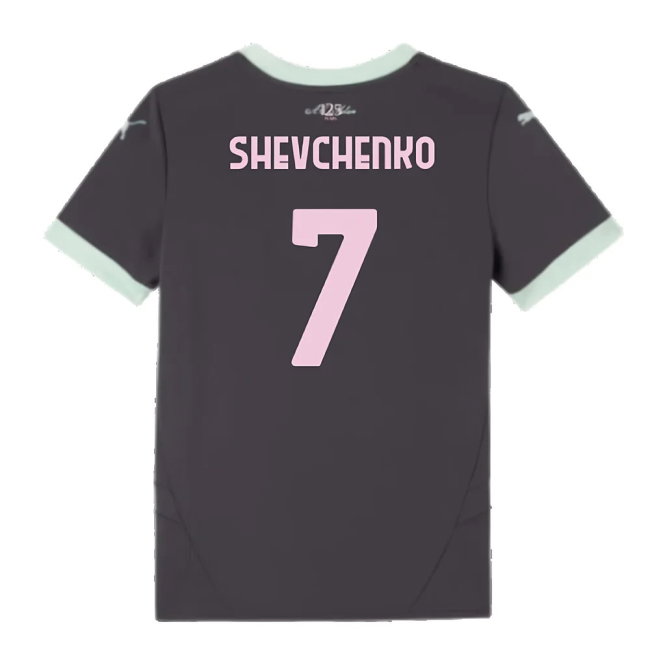2024-2025 AC Milan Third Shirt (Kids) (Shevchenko 7)