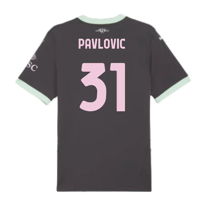 2024-2025 AC Milan Third Shirt (Pavlovic 31)