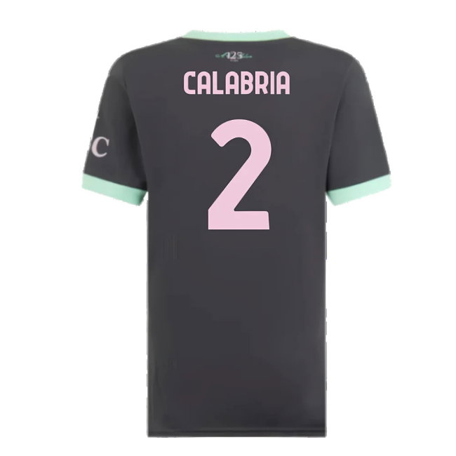 2024-2025 AC Milan Third Shirt (Womens) (Calabria 2)