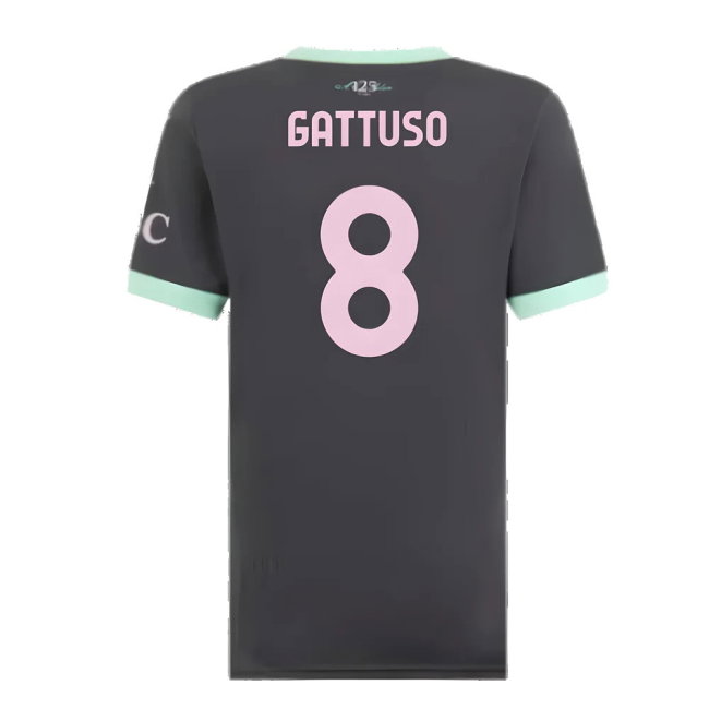 2024-2025 AC Milan Third Shirt (Womens) (Gattuso 8)
