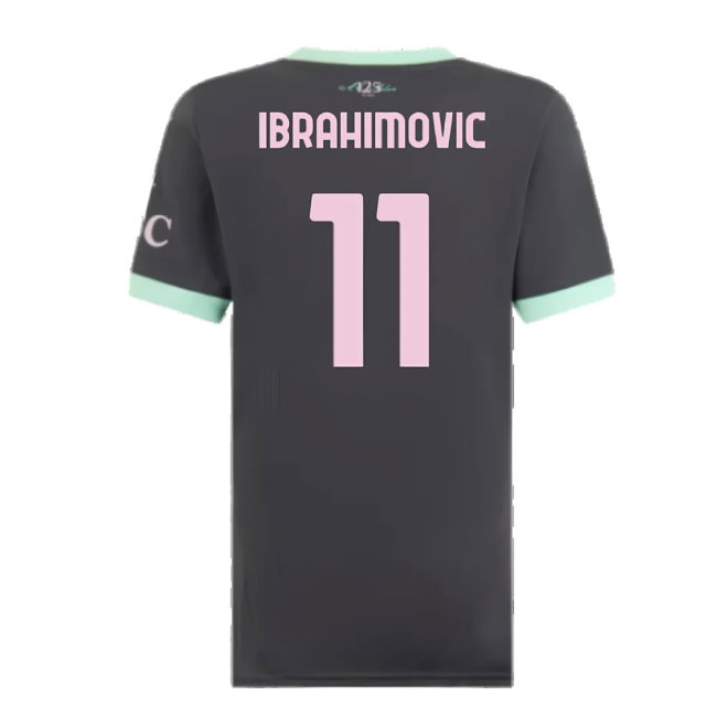 2024-2025 AC Milan Third Shirt (Womens) (Ibrahimovic 11)