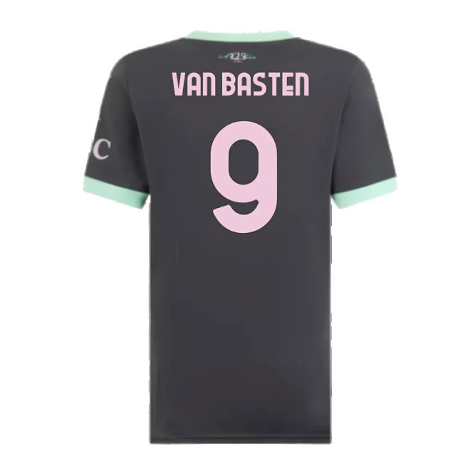 2024-2025 AC Milan Third Shirt (Womens) (Van Basten 9)