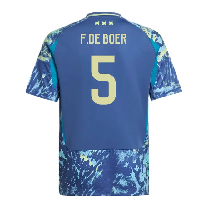 2024-2025 Ajax Away Shirt (Kids) (F.De Boer 5)
