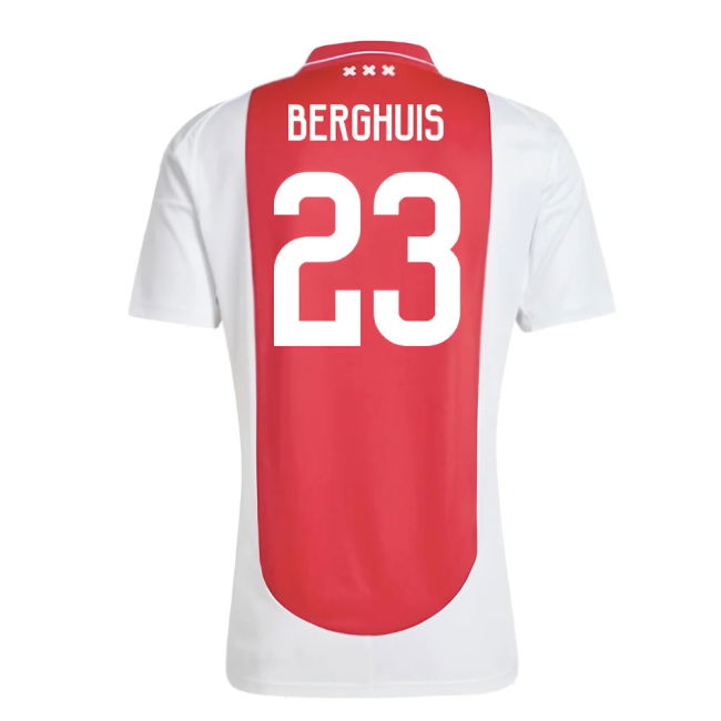 2024-2025 Ajax Home Shirt (Berghuis 23)