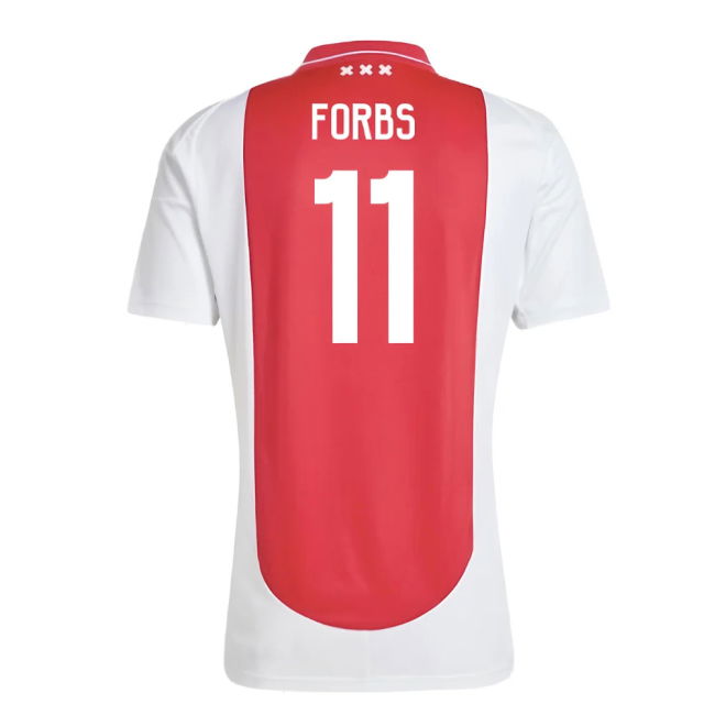 2024-2025 Ajax Home Shirt (Forbs 11)