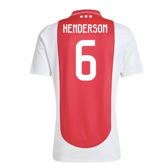 2024-2025 Ajax Home Shirt (Henderson 6)
