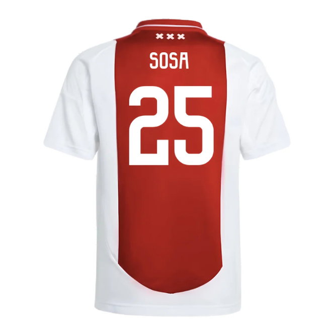 2024-2025 Ajax Home Shirt (Kids) (Sosa 25)