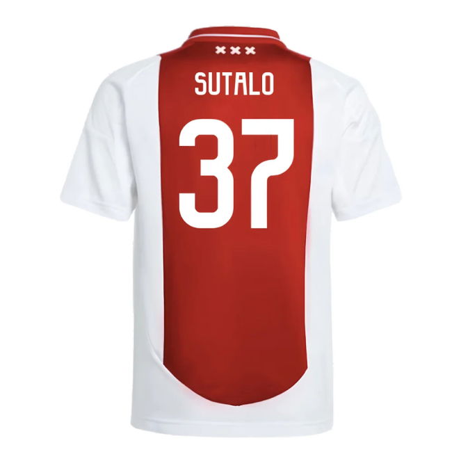 2024-2025 Ajax Home Shirt (Kids) (Sutalo 37)
