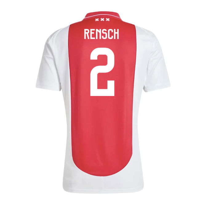 2024-2025 Ajax Home Shirt (Rensch 2)