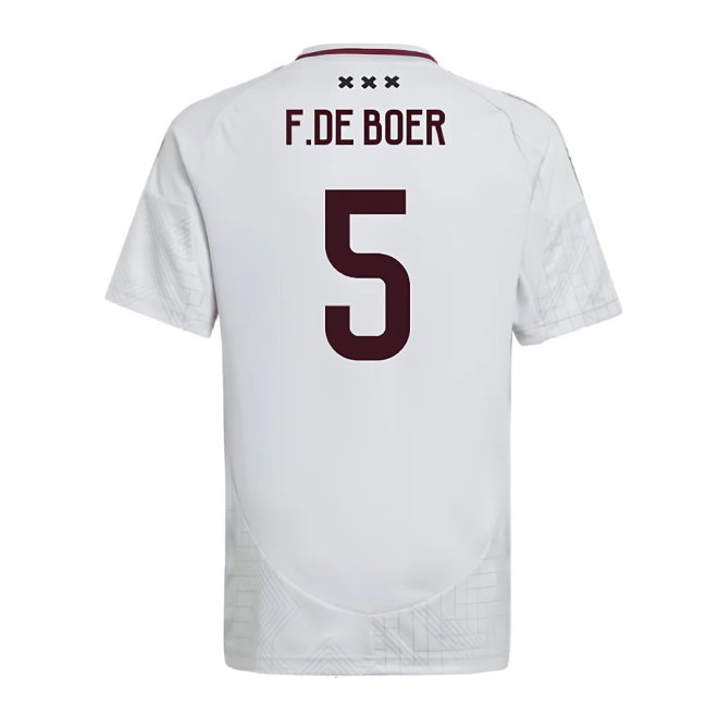 2024-2025 Ajax Third Shirt (Kids) (F.De Boer 5)