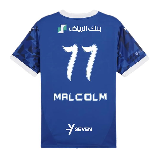 2024-2025 Al Hilal Home Shirt (Malcolm 77)