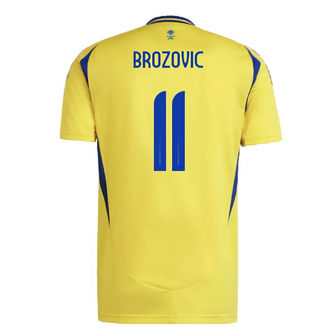 2024-2025 Al Nassr Home Shirt (Brozovic 11)