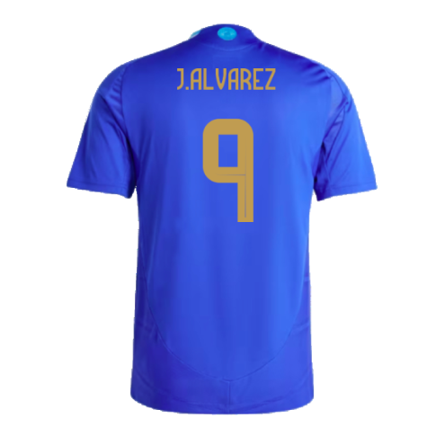 2024-2025 Argentina Authentic Away Shirt (J.ALVAREZ 9)