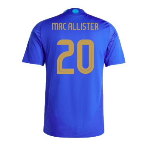 2024-2025 Argentina Authentic Away Shirt (MAC ALLISTER 20)