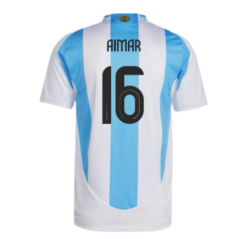 2024-2025 Argentina Authentic Home Shirt (AIMAR 16)