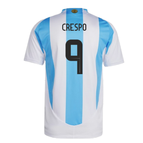 2024-2025 Argentina Authentic Home Shirt (CRESPO 9)