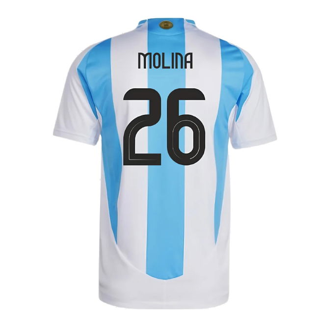 2024-2025 Argentina Authentic Home Shirt (MOLINA 26)