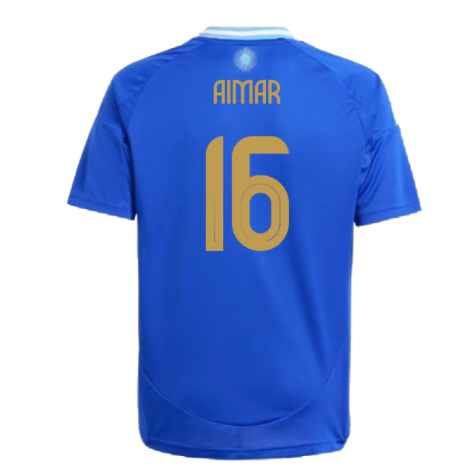 2024-2025 Argentina Away Shirt (Kids) (AIMAR 16)