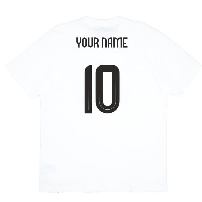 2024-2025 Argentina DNA Graphic Tee (White) (Your Name)