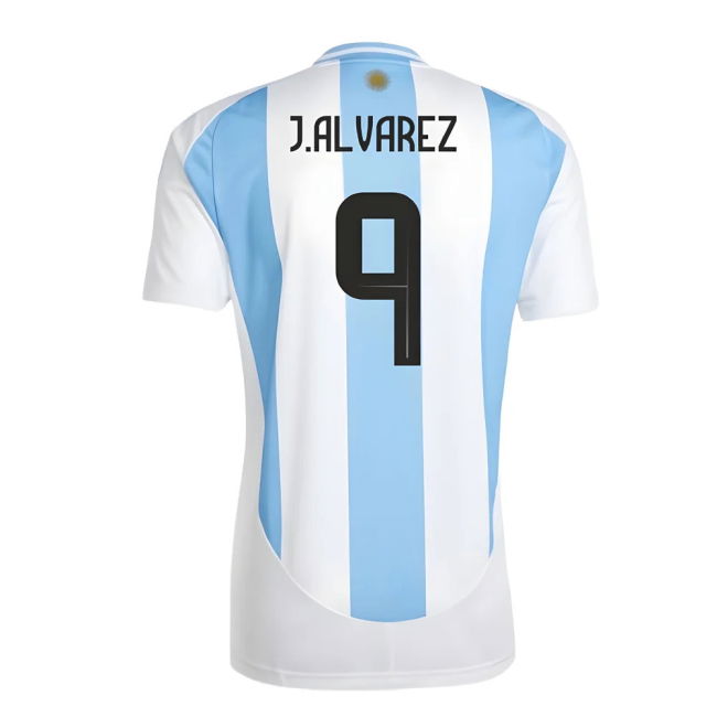 2024-2025 Argentina Home Shirt (J.ALVAREZ 9)