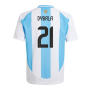 2024-2025 Argentina Home Shirt (Kids) (DYBALA 21)