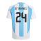 2024-2025 Argentina Home Shirt (Kids) (E.FERNANDEZ 24)