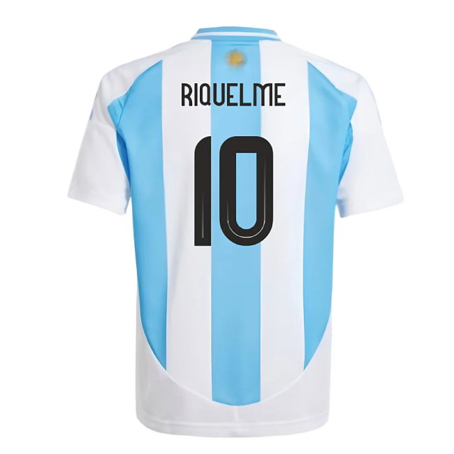 2024-2025 Argentina Home Shirt (Kids) (RIQUELME 10)