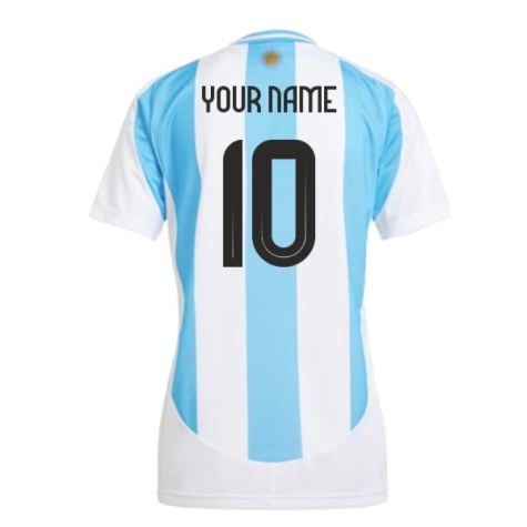 2024-2025 Argentina Home Shirt (Ladies) (Your Name)
