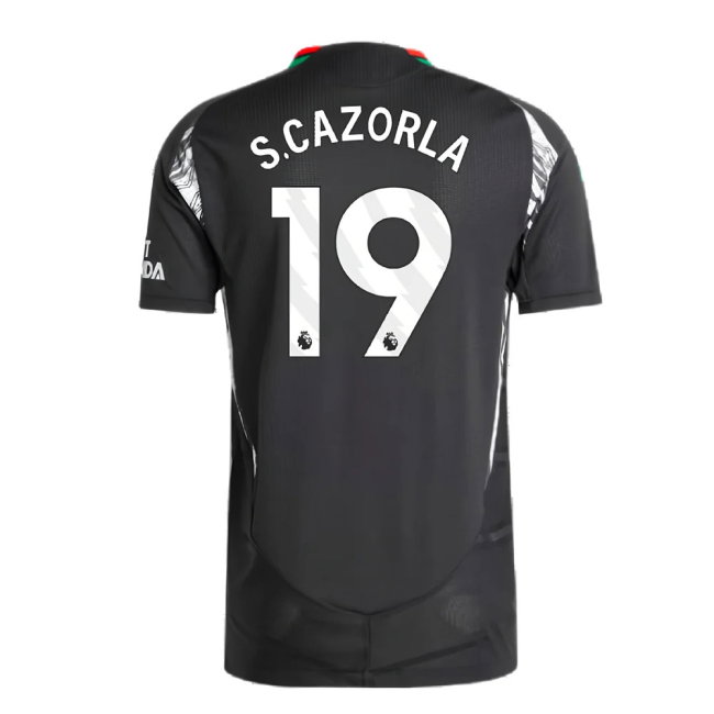 2024-2025 Arsenal Authentic Away Shirt (S.Cazorla 19)