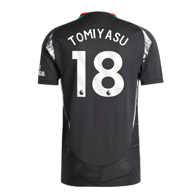 2024-2025 Arsenal Authentic Away Shirt (Tomiyasu 18)