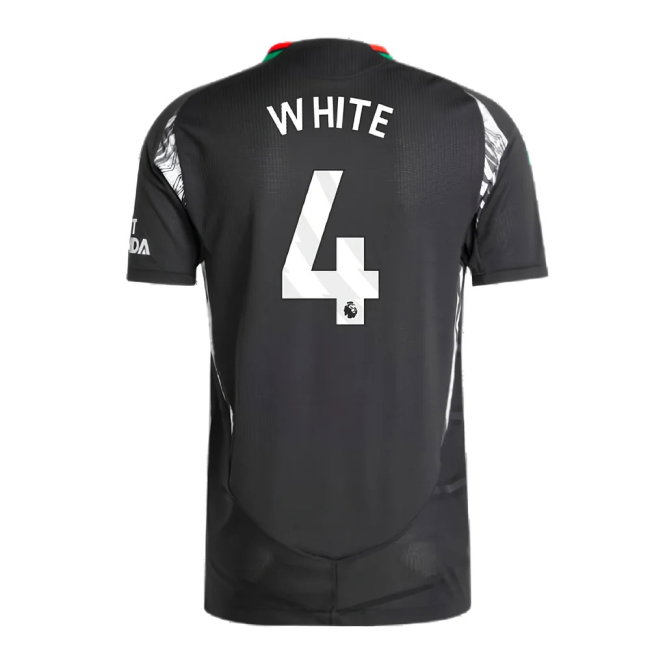 2024-2025 Arsenal Authentic Away Shirt (White 4)
