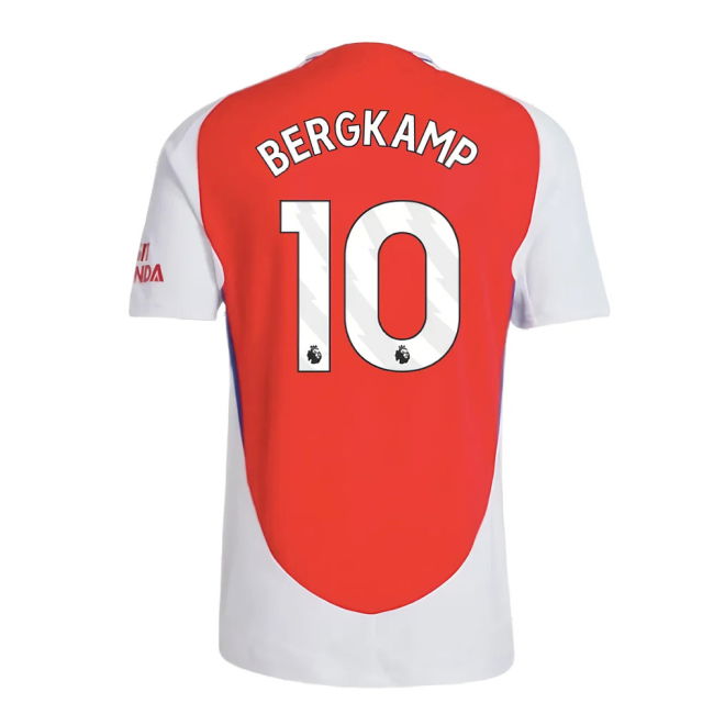 2024-2025 Arsenal Authentic Home Shirt (Bergkamp 10)