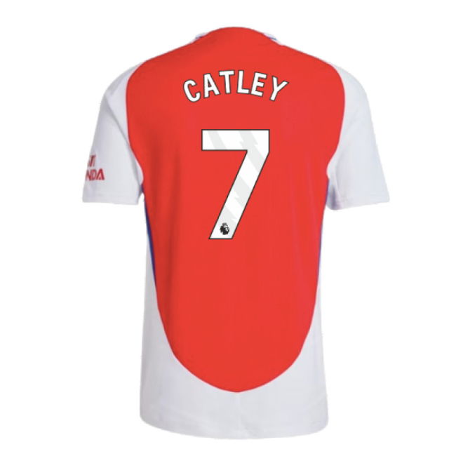 2024-2025 Arsenal Authentic Home Shirt (Catley 7)
