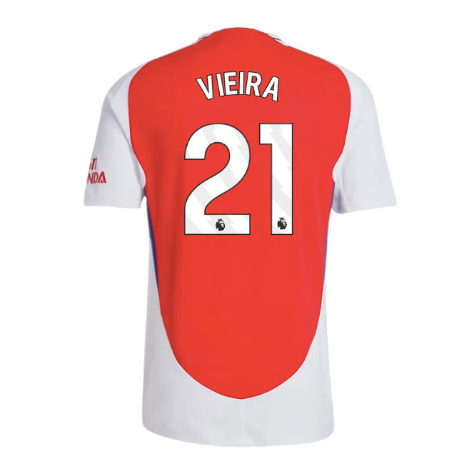 2024-2025 Arsenal Authentic Home Shirt (Vieira 21)