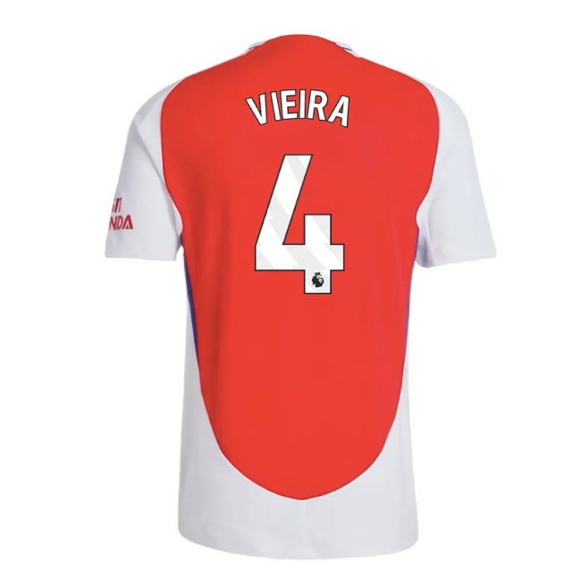 2024-2025 Arsenal Authentic Home Shirt (Vieira 4)