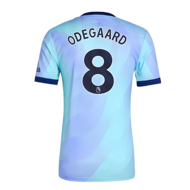 2024-2025 Arsenal Authentic Third Shirt (Odegaard 8)